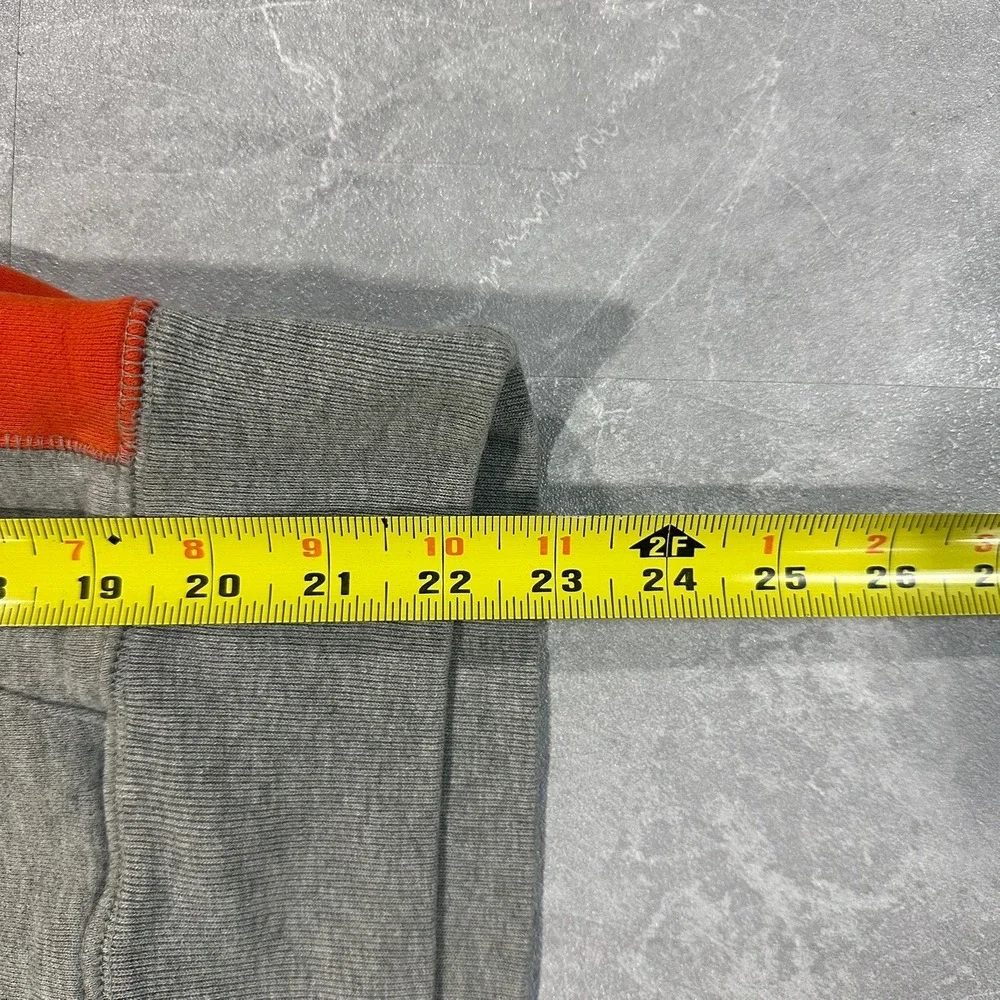 Gap Kids Hoodie XXL Gray Orange Athl Dept Est 1969 Pullover Sweatshirt 4383